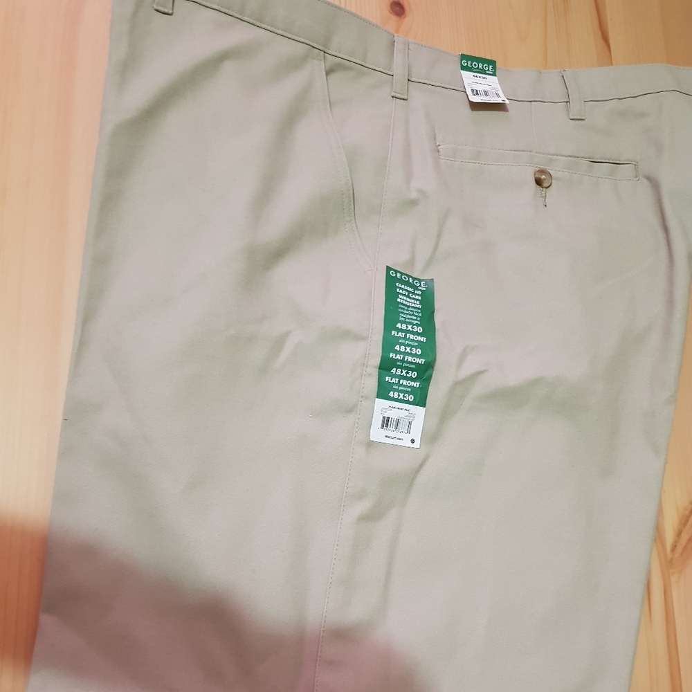NWT George Men's Pants size:48 x 30